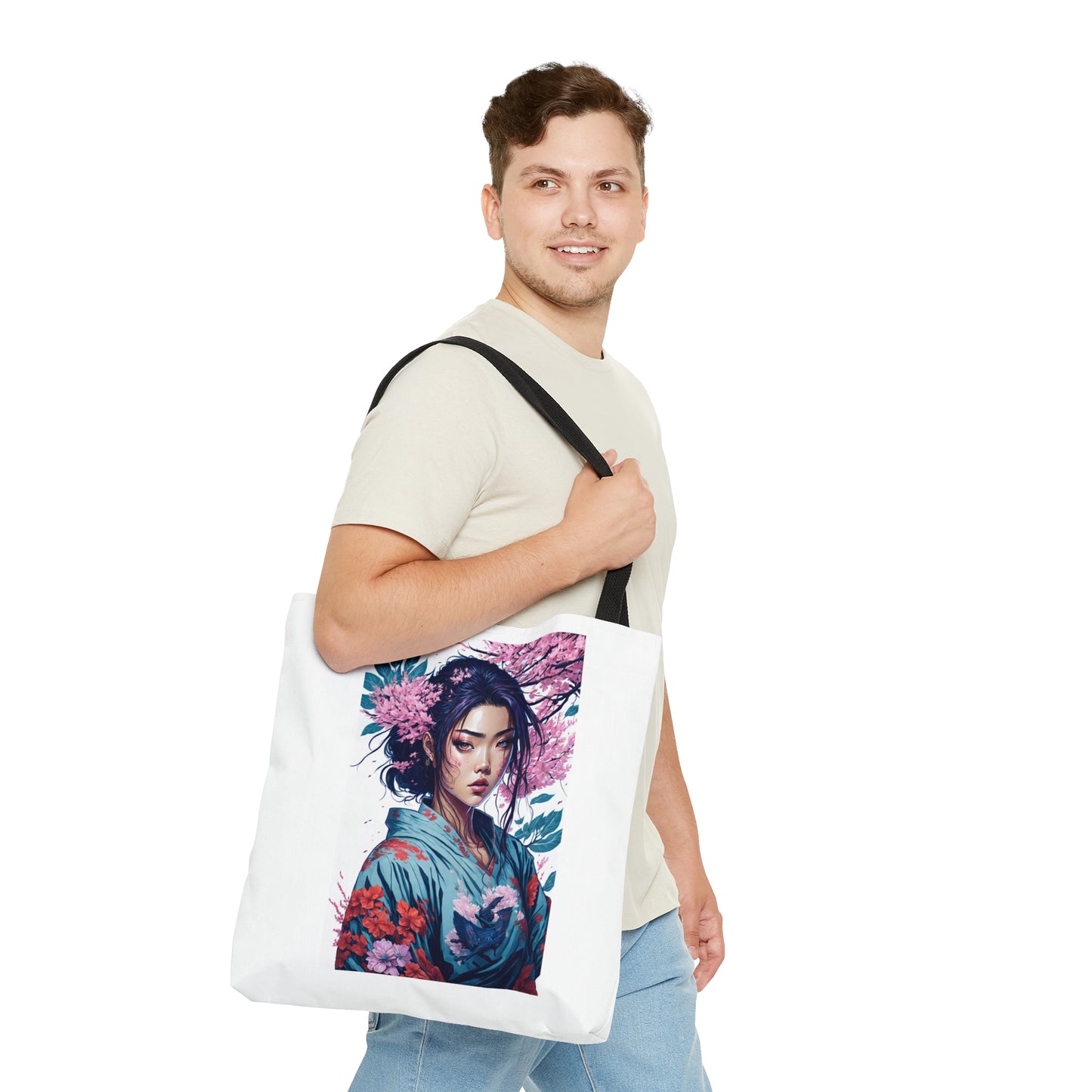 Beautiful Geisha Tote Bag (AOP)