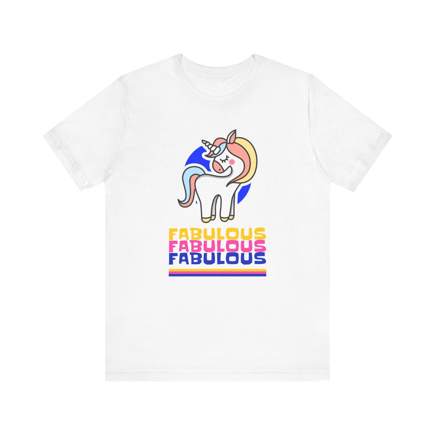 Fab Unicorn Unisex Jersey Short Sleeve Tee