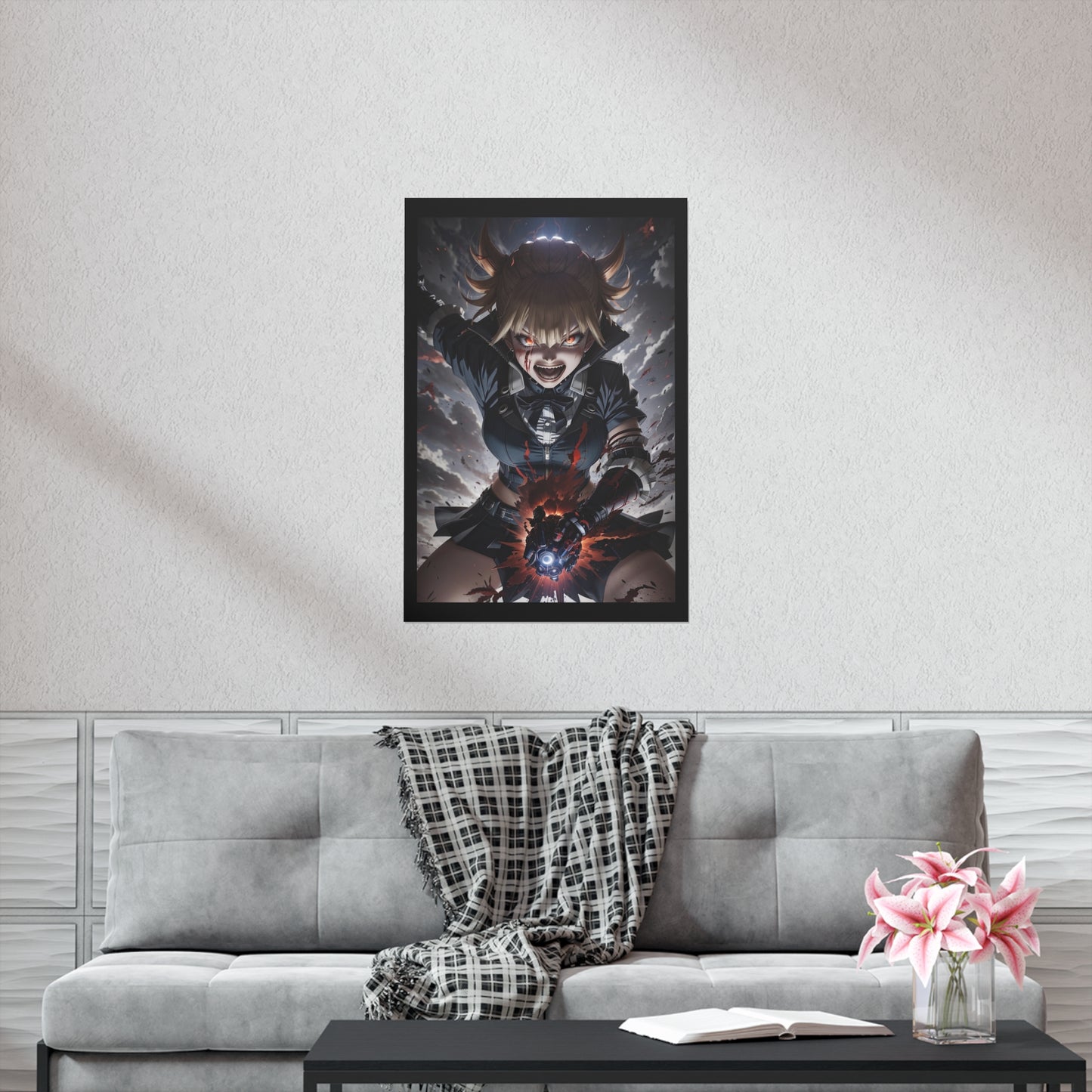 Himiko Toga MHA A.I. Artwork Vertical Posters