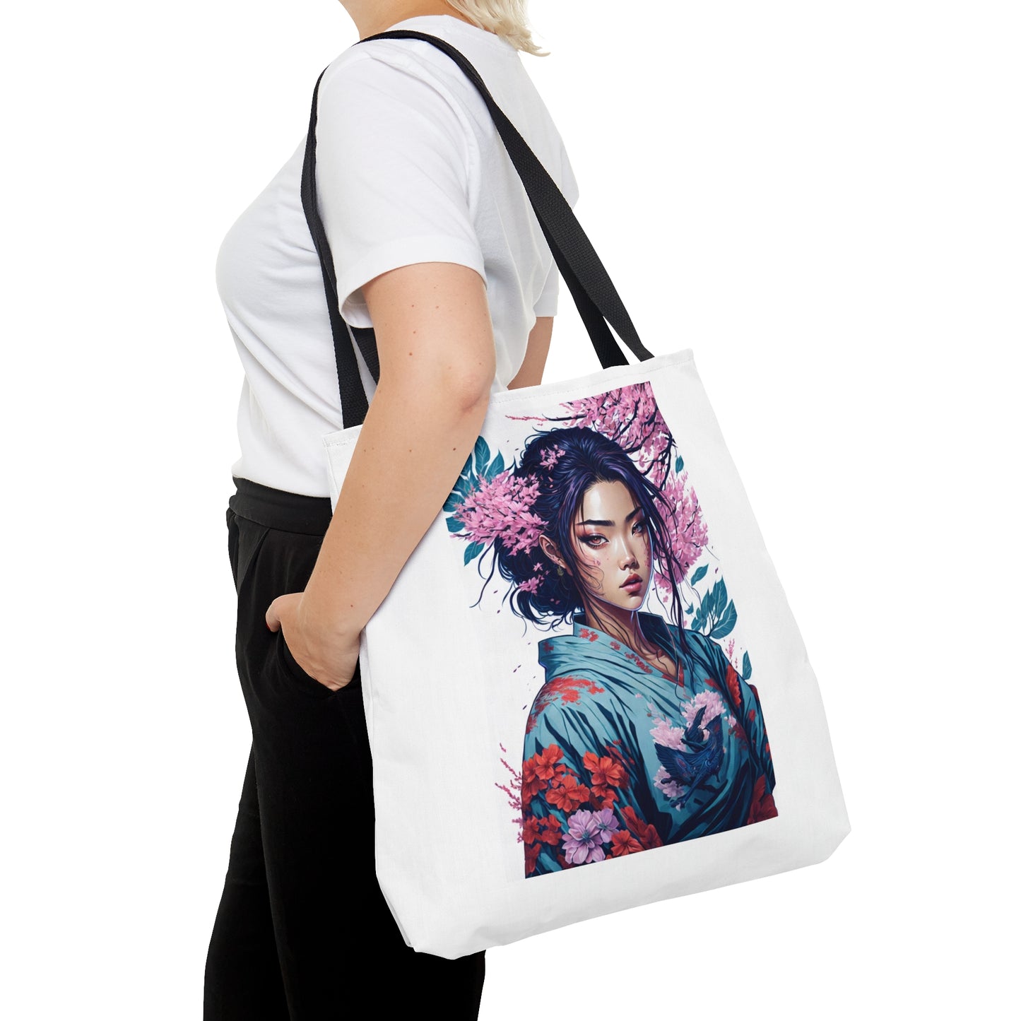 Beautiful Geisha Tote Bag (AOP)