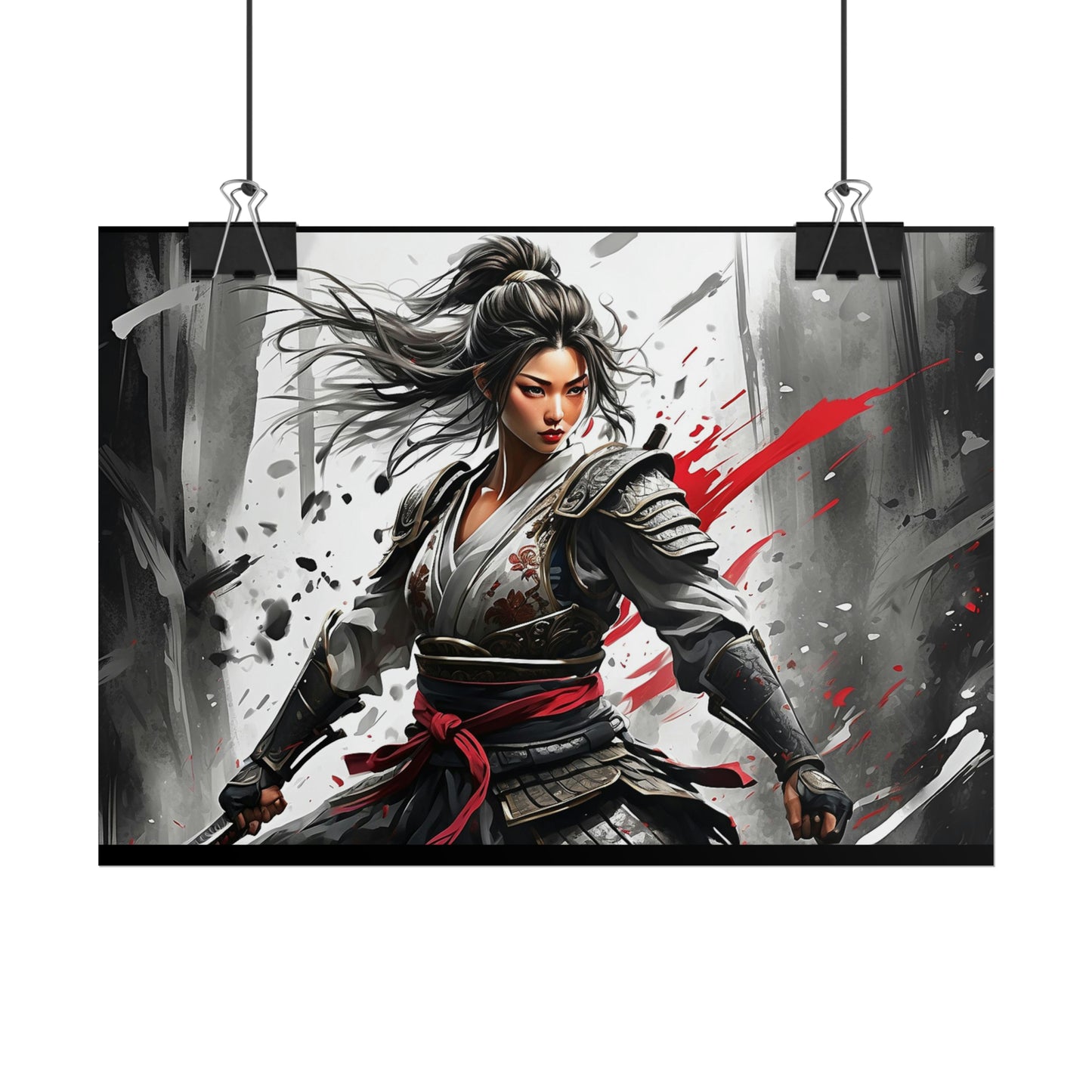 Lady Swords Rolled Posters