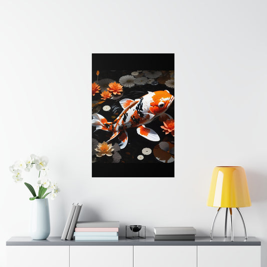 Koi A.I. Artwork Posters