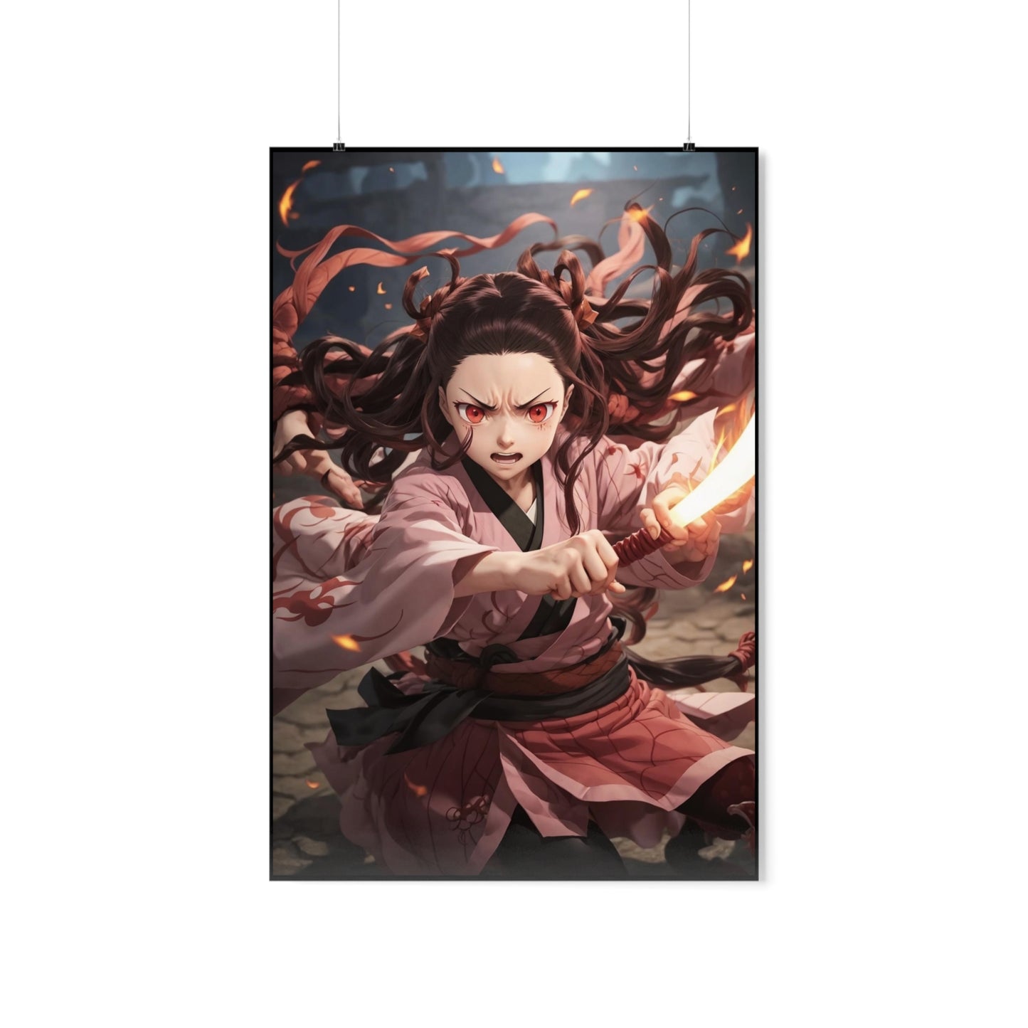 Nezuko A.I. Artwork Posters