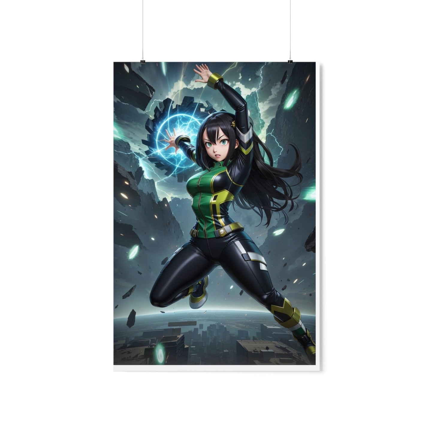 Froppy MHA A.I. Artwork Vertical Posters