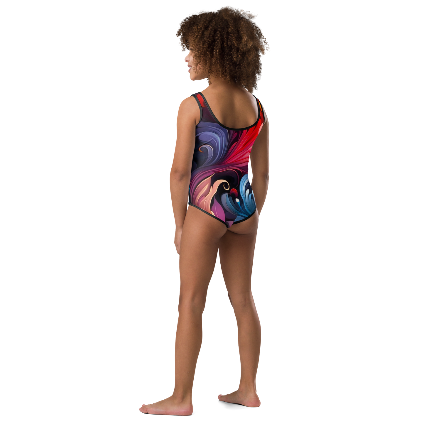 Colorful design All-Over Print Kids Swimsuit