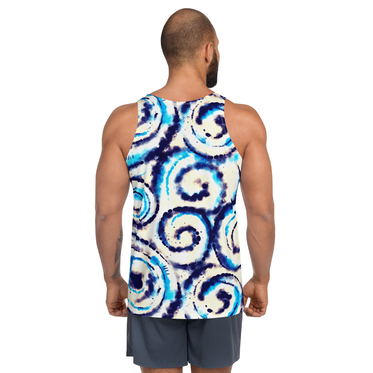 Shibori Unisex Tank Top