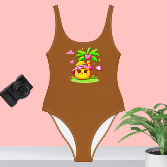 Summer coconut One-Piece Swimsuit