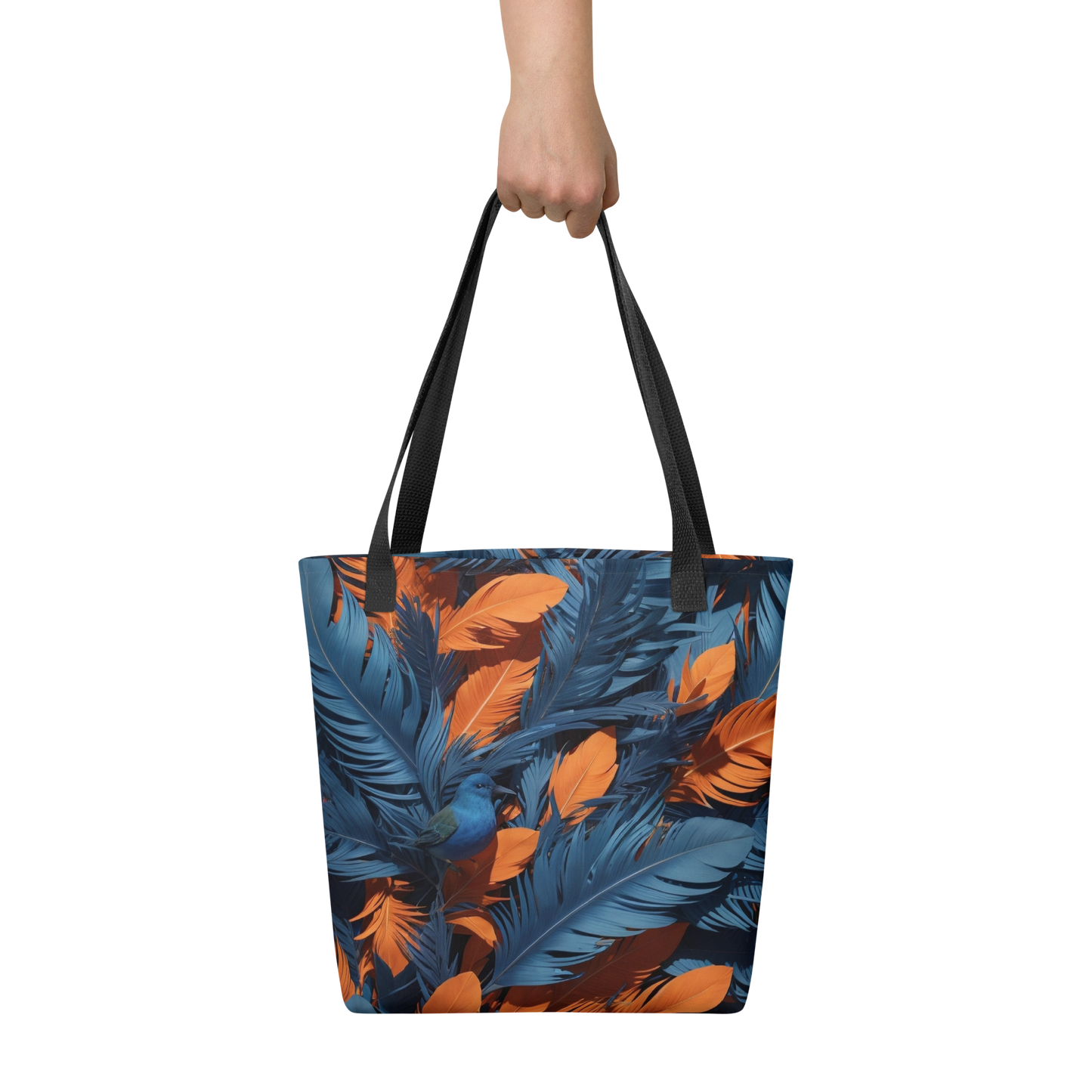 Colorful Feathers Tote bag