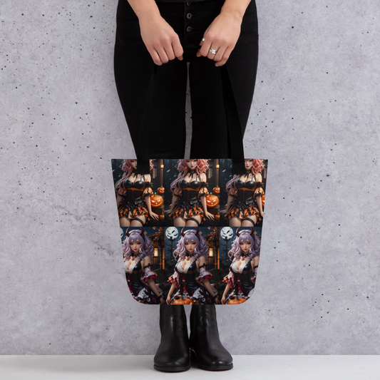 Mitsuri Halloween Party Tote bag