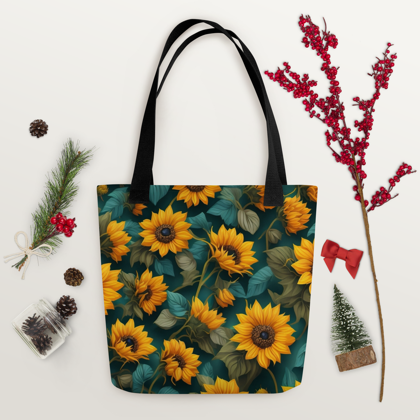 Small Sunflower Tote bag