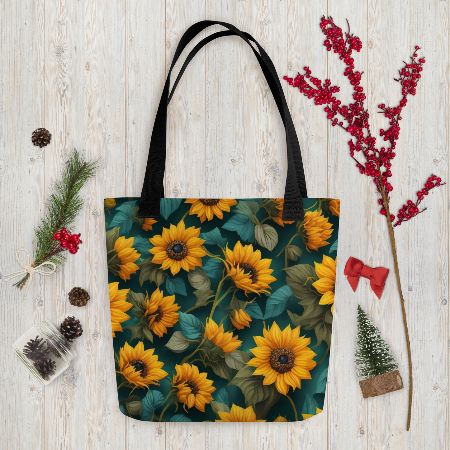 Small Sunflower Tote bag