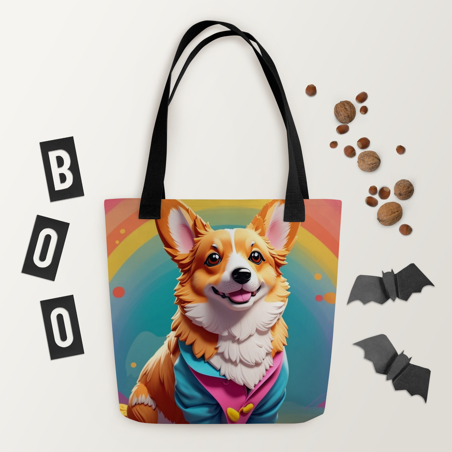 Corgi Dog Tote bag