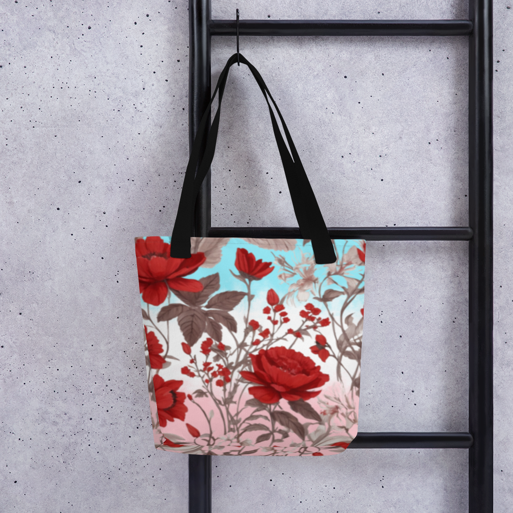 Beautiful Red Roses Tote bag