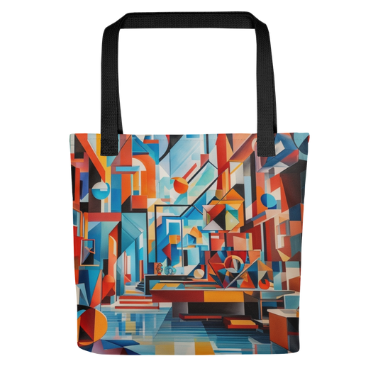 Scuba diving abstract design Tote bag