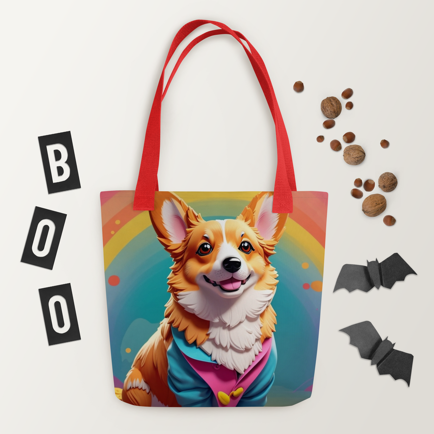 Corgi Dog Tote bag