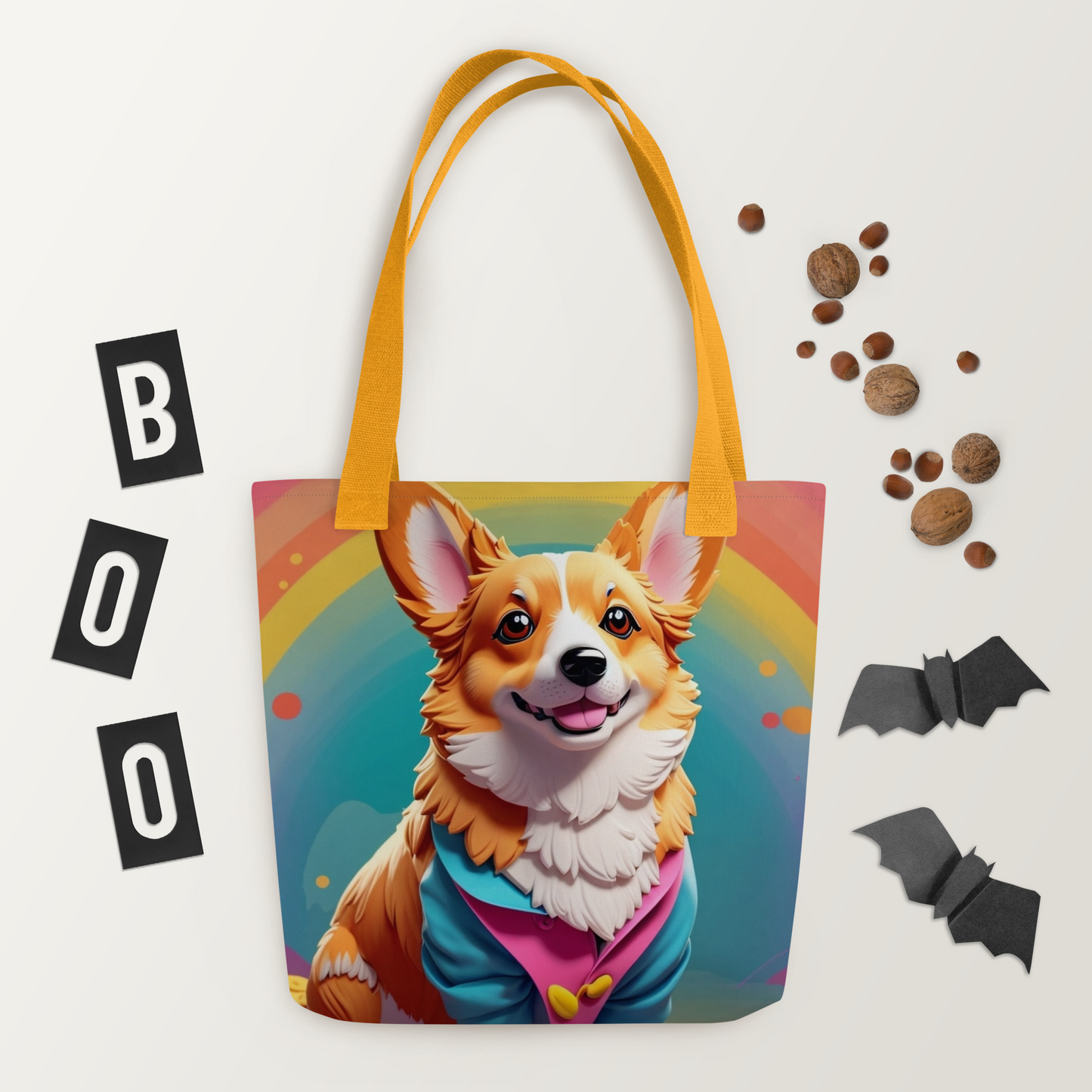 Corgi Dog Tote bag