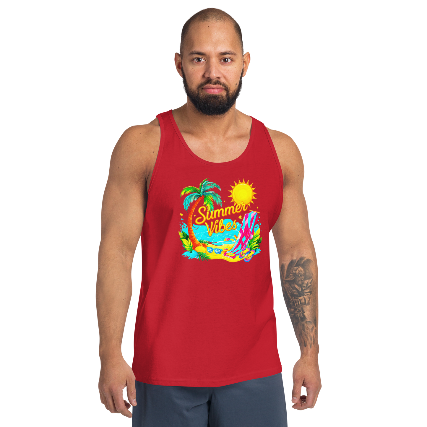 Summer vibes Men's Tank Top