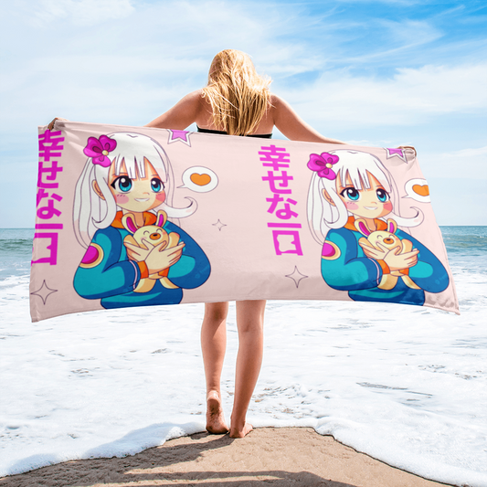 Cutie anime girl Towel