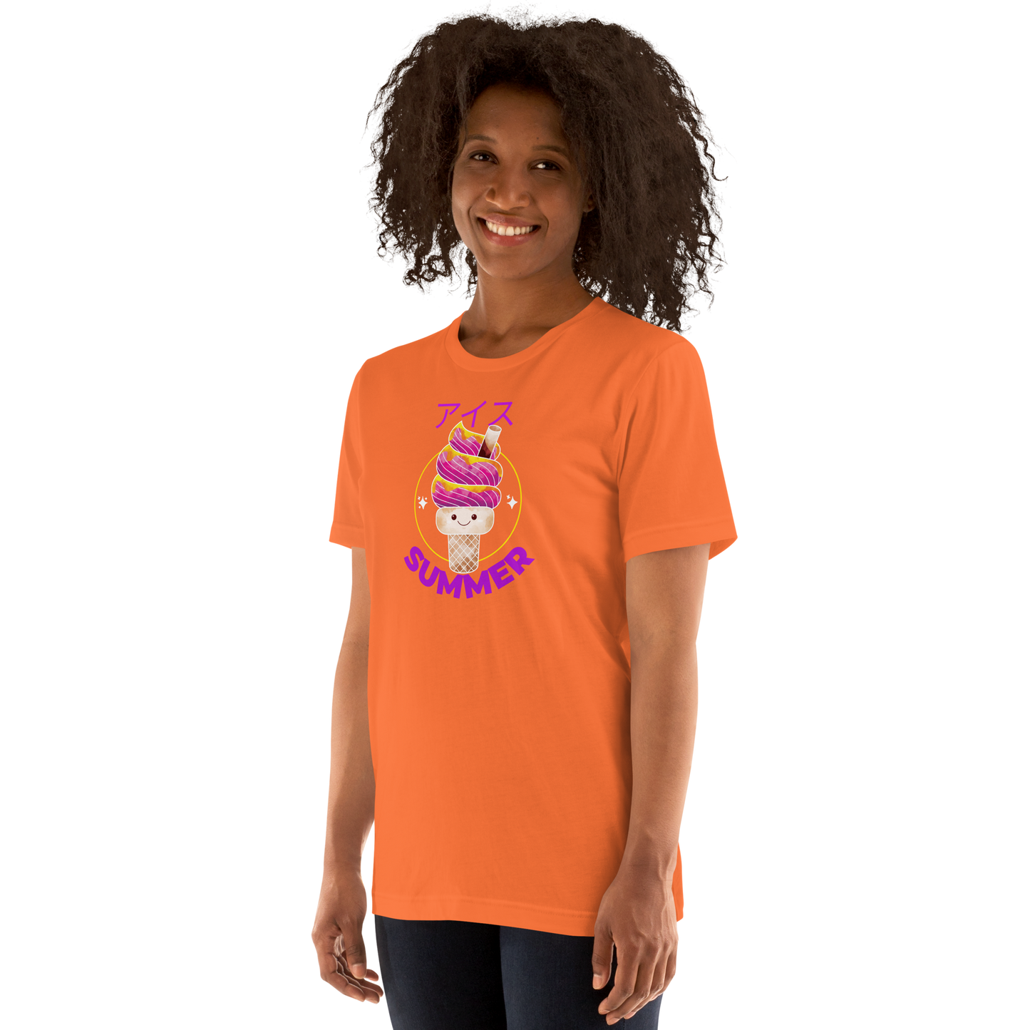 Summer ice cream Unisex t-shirt