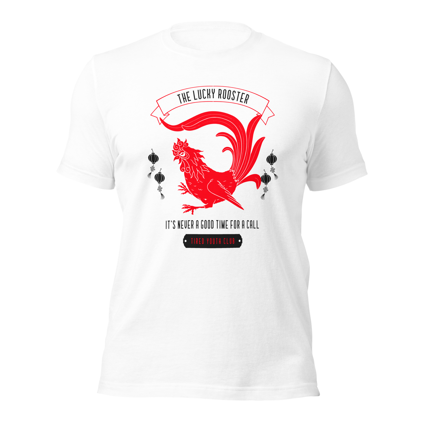 Lucky Rooster Unisex t-shirt