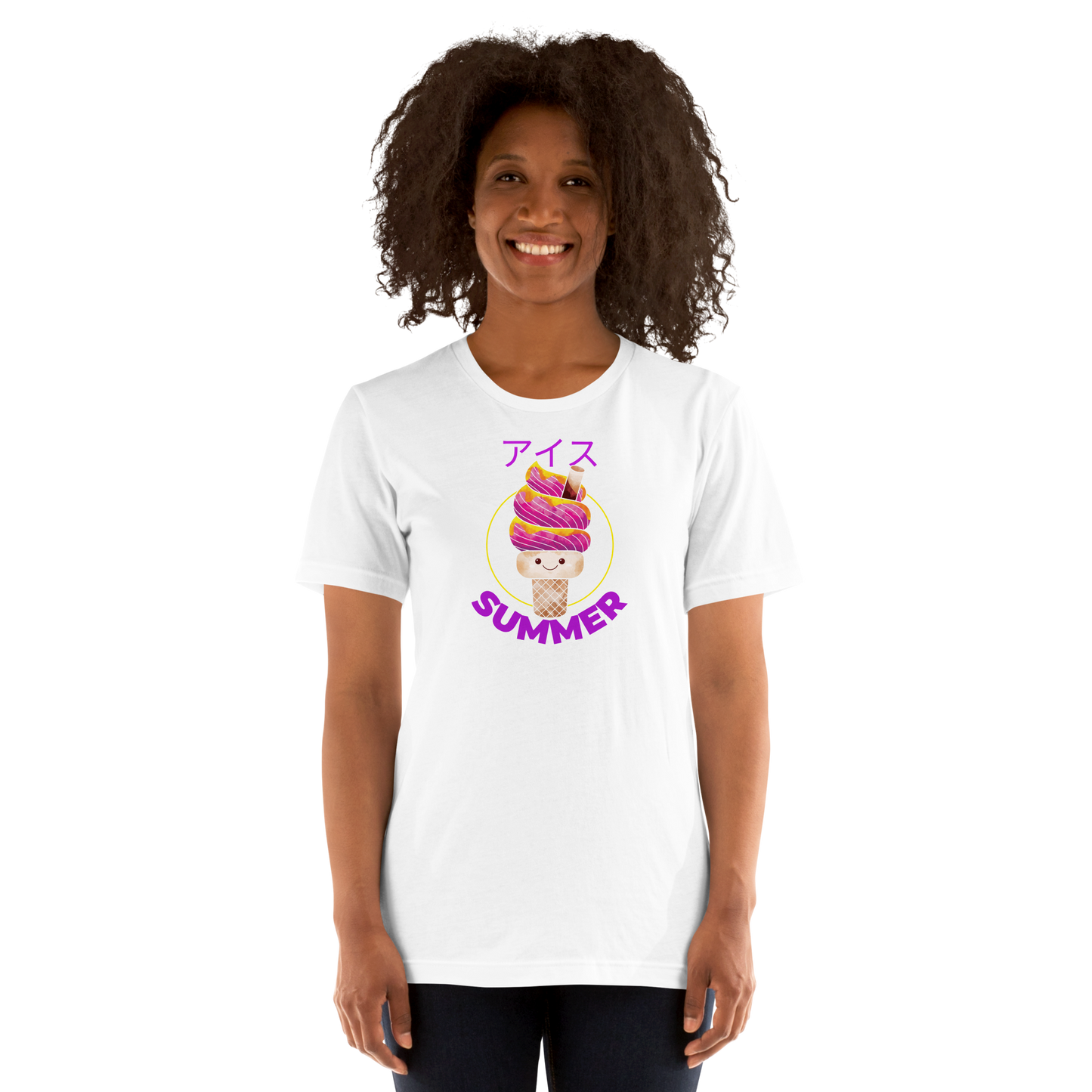 Summer ice cream Unisex t-shirt