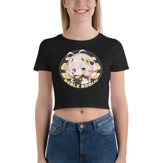 Kawaii Anime Girl-1 Women’s Crop Tee