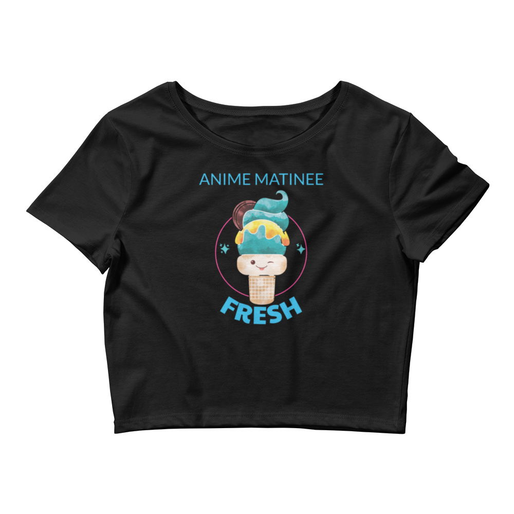 Blue ice cream Women’s Crop Tee