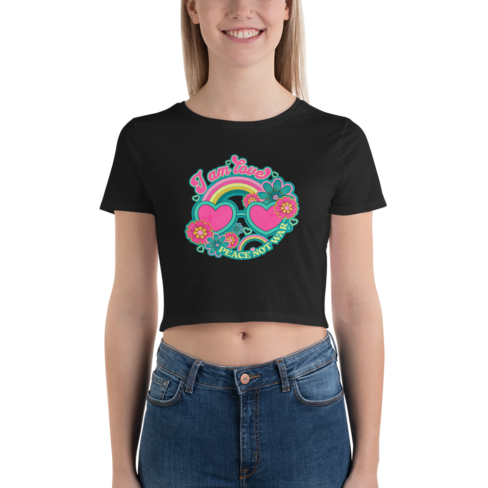 I am love Women’s Crop Tee