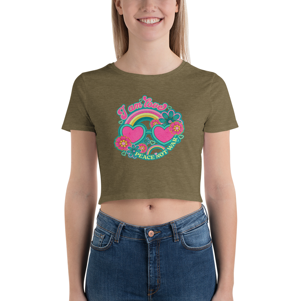 I am love Women’s Crop Tee