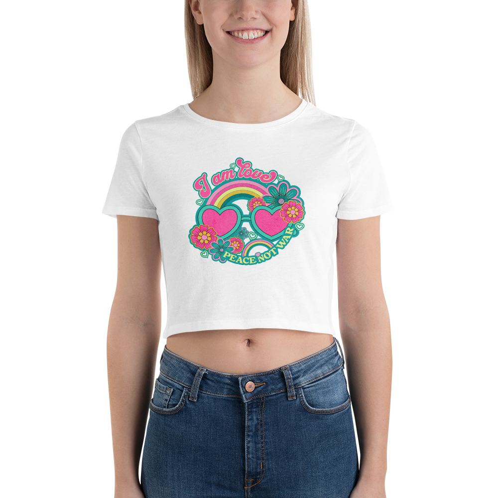 I am love Women’s Crop Tee