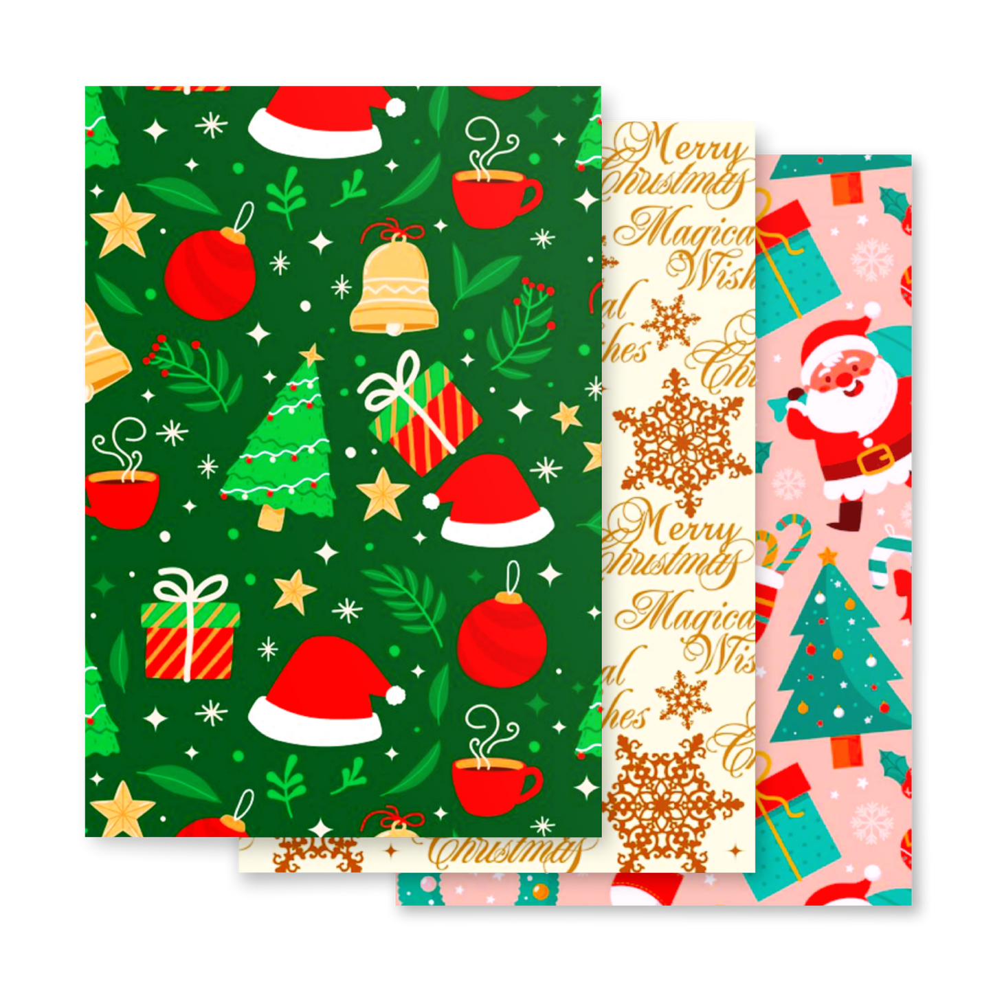 Christmas Wrapping paper sheets