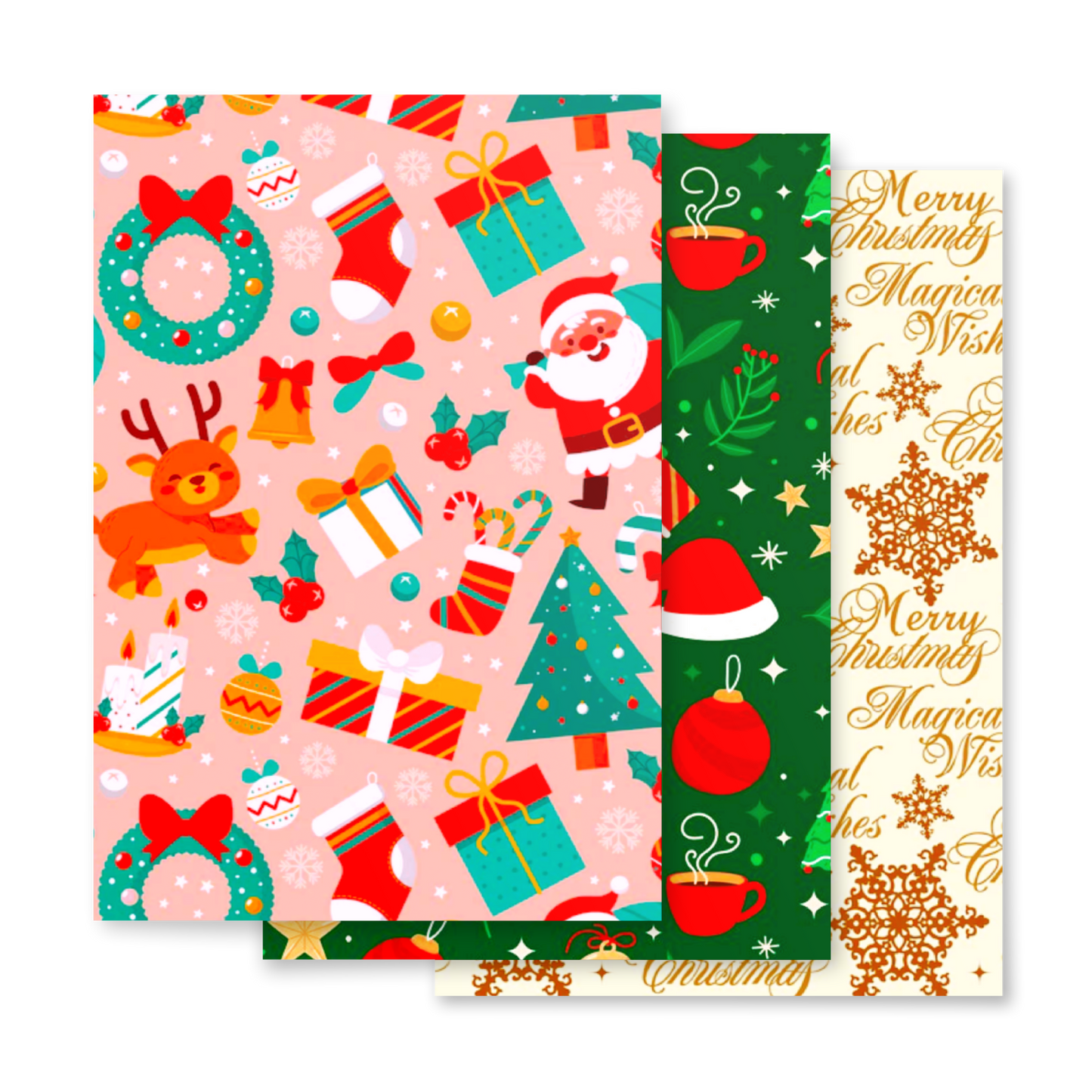 Christmas Wrapping paper sheets