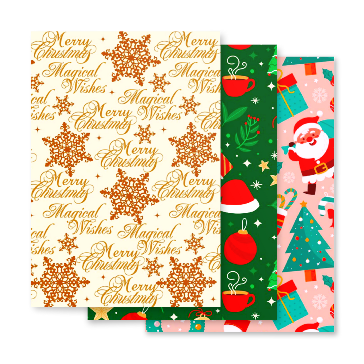 Christmas Wrapping paper sheets