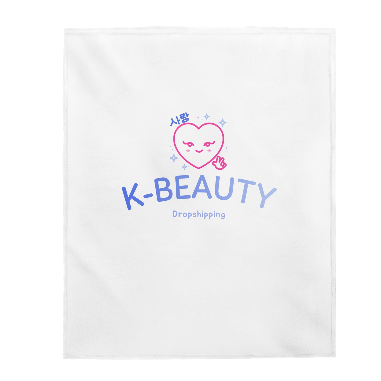 K Beauty Velveteen Plush Blanket