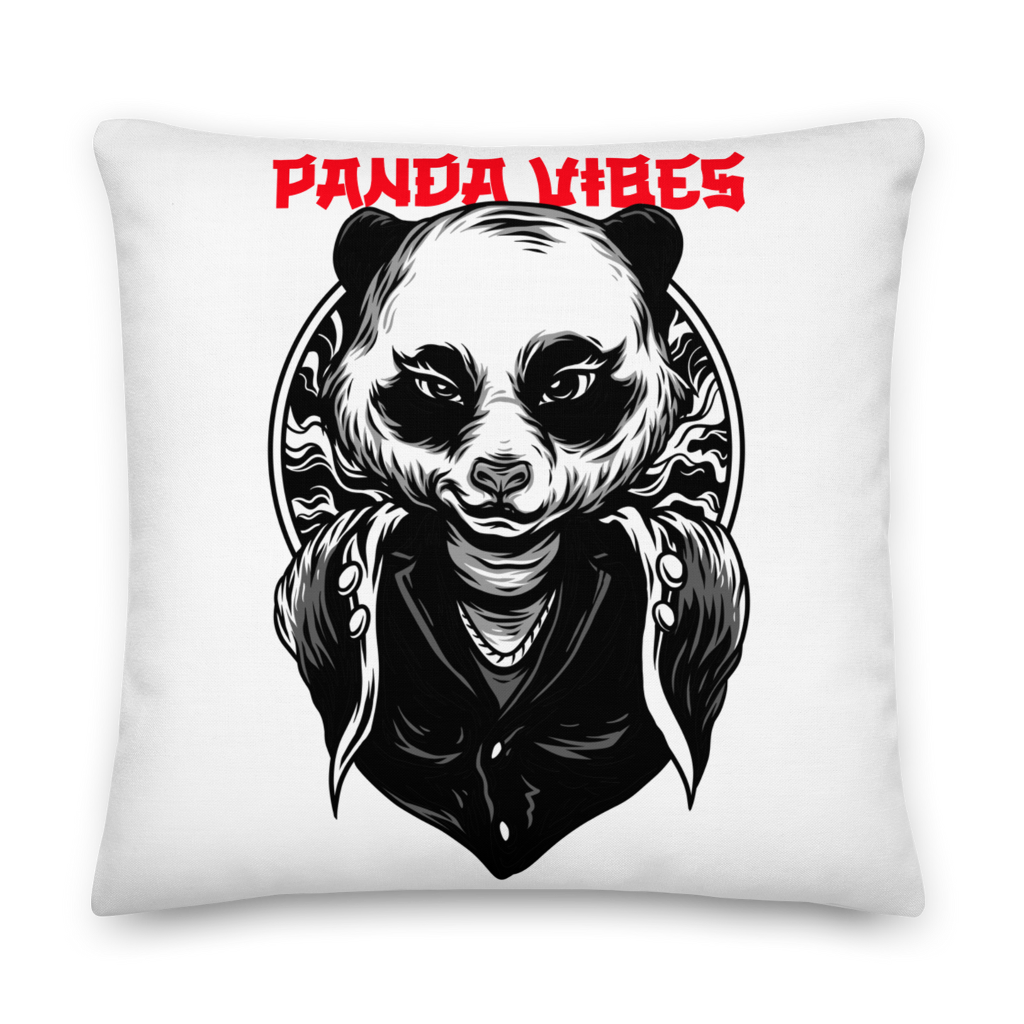 Panda Vibes Premium Pillow