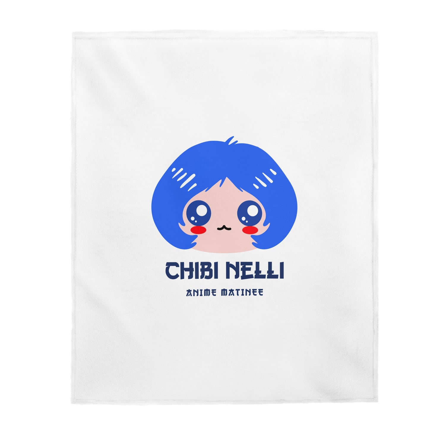 Chibi Nelli Velveteen Plush Blanket