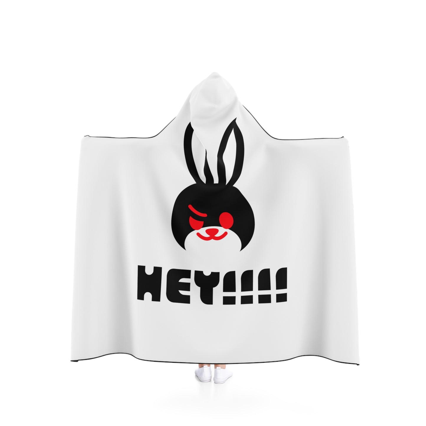 Hey!!! Hooded Blanket