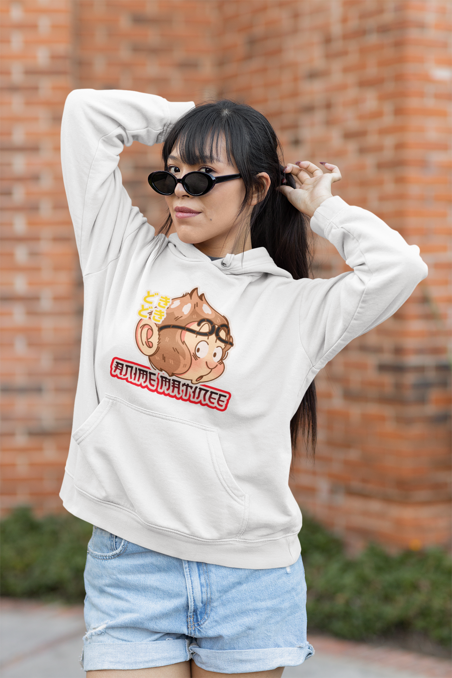 Anime Matinee Monkey Unisex Hoodie