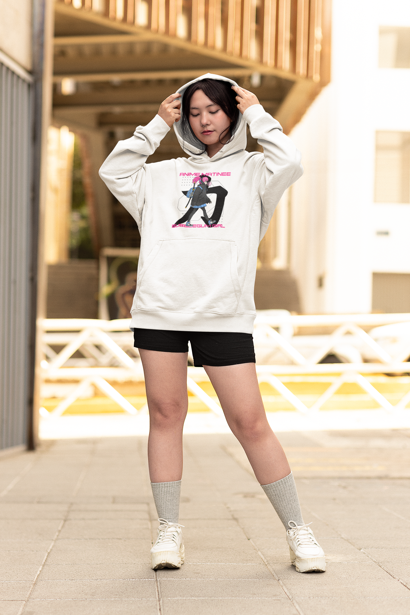 Bubblegum Girl Unisex Hoodie