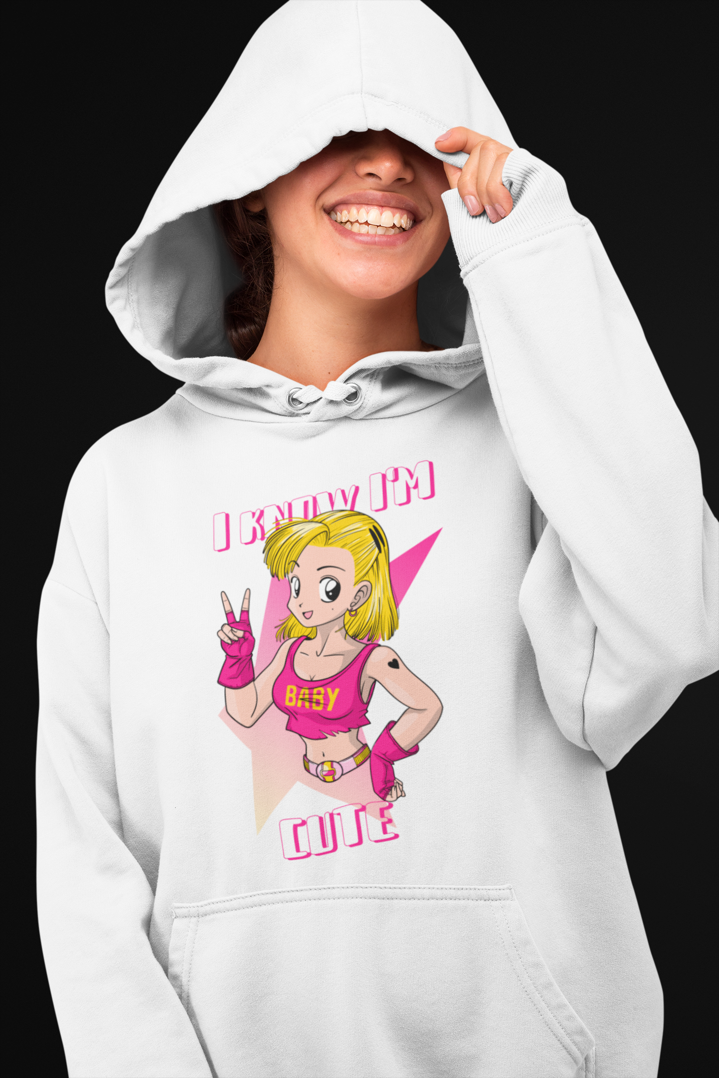 I Am Cute Unisex Hoodie