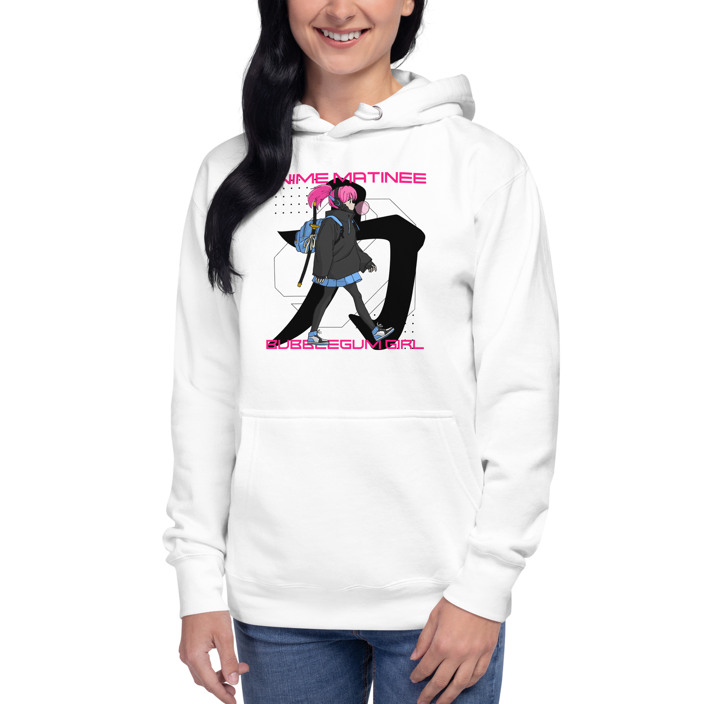 Bubblegum Girl Unisex Hoodie